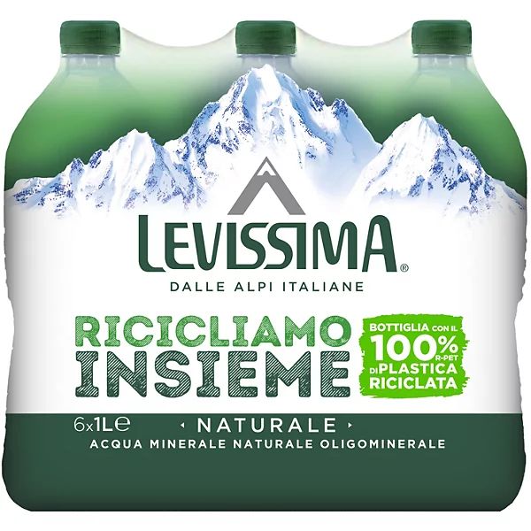 Levissima 1 LITRO NATURALE