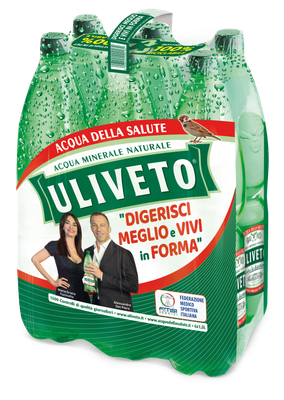 Uliveto 1,5L effervescente naturale 6 bottiglie