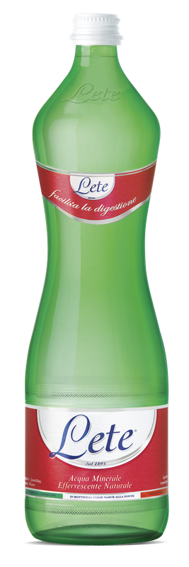 Lete 1L 12 bottiglie effervescente naturale