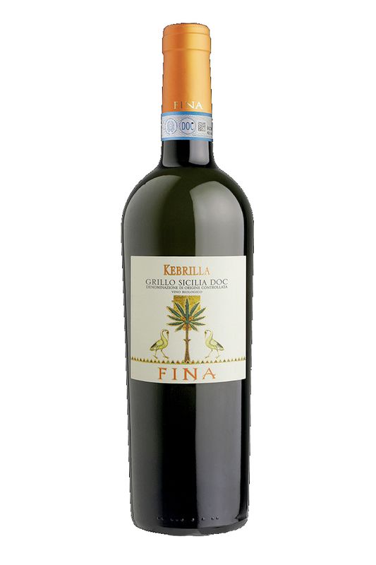 GRILLO - KEBRILLA - Vino biologico - 6 BOTTIGLIE