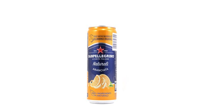 Aranciata Sanpellegrino - 24 lattine