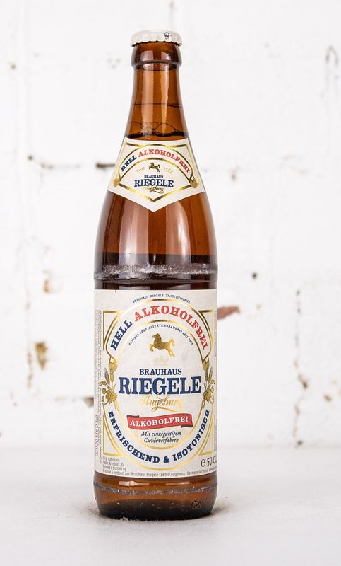 Riegele Hell - ZERO ALCOOL -  1 BOTTIGLIA
