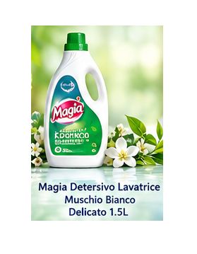 MAGIA  -DETERSIVO LAVATRICE- MUSCHIO BIANCO