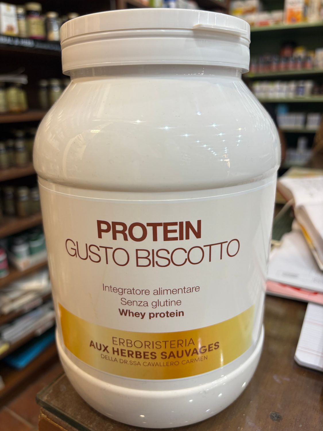 Proteine ( gusto biscotto o cacao )