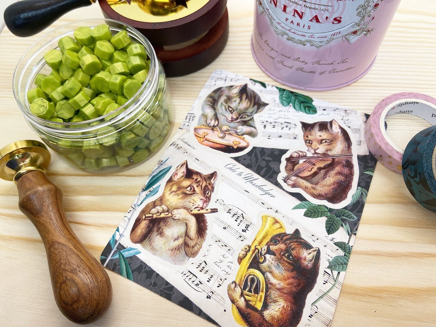 sticker sheet - ode to mossbadger