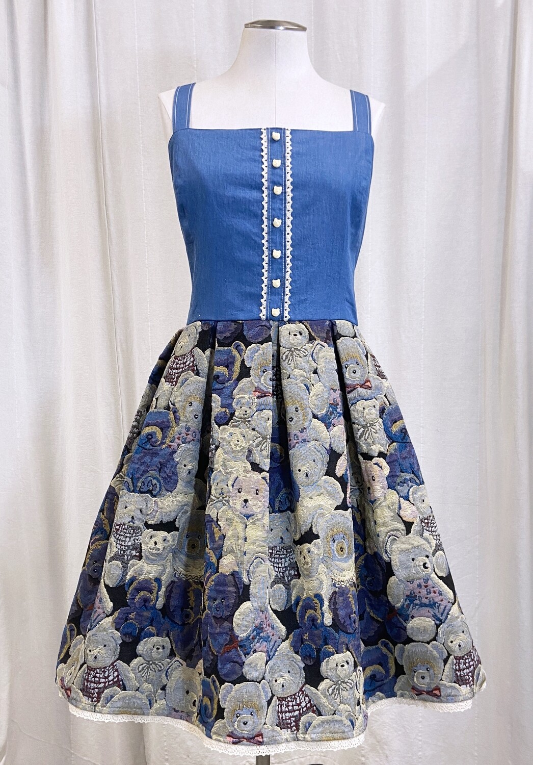 denim teddy gobelin JSK - size 20