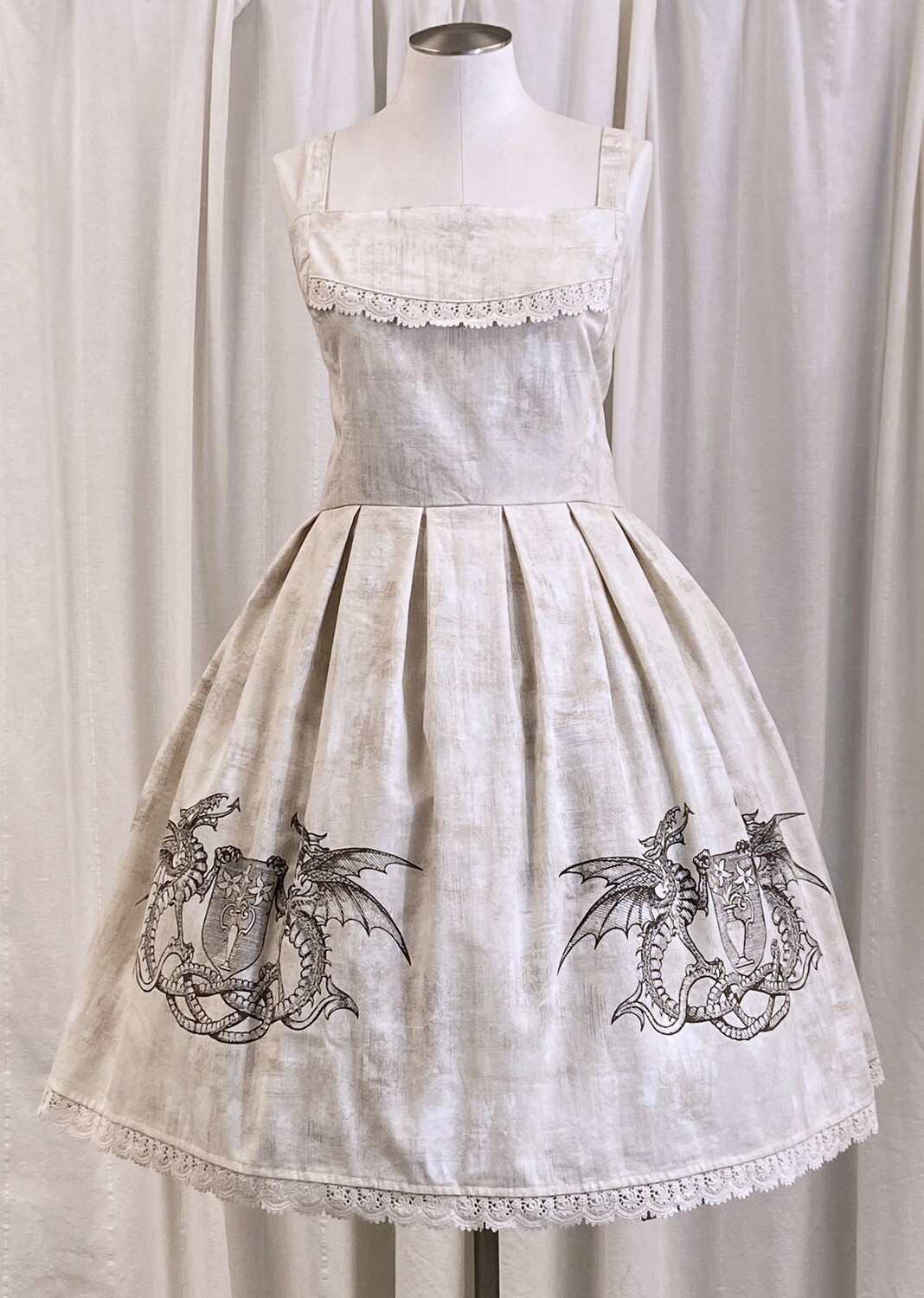 dragon crest JSK (cream) - size 20