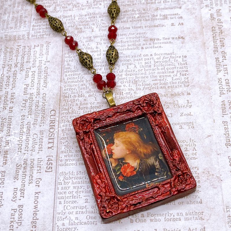 frame necklace (choosing)