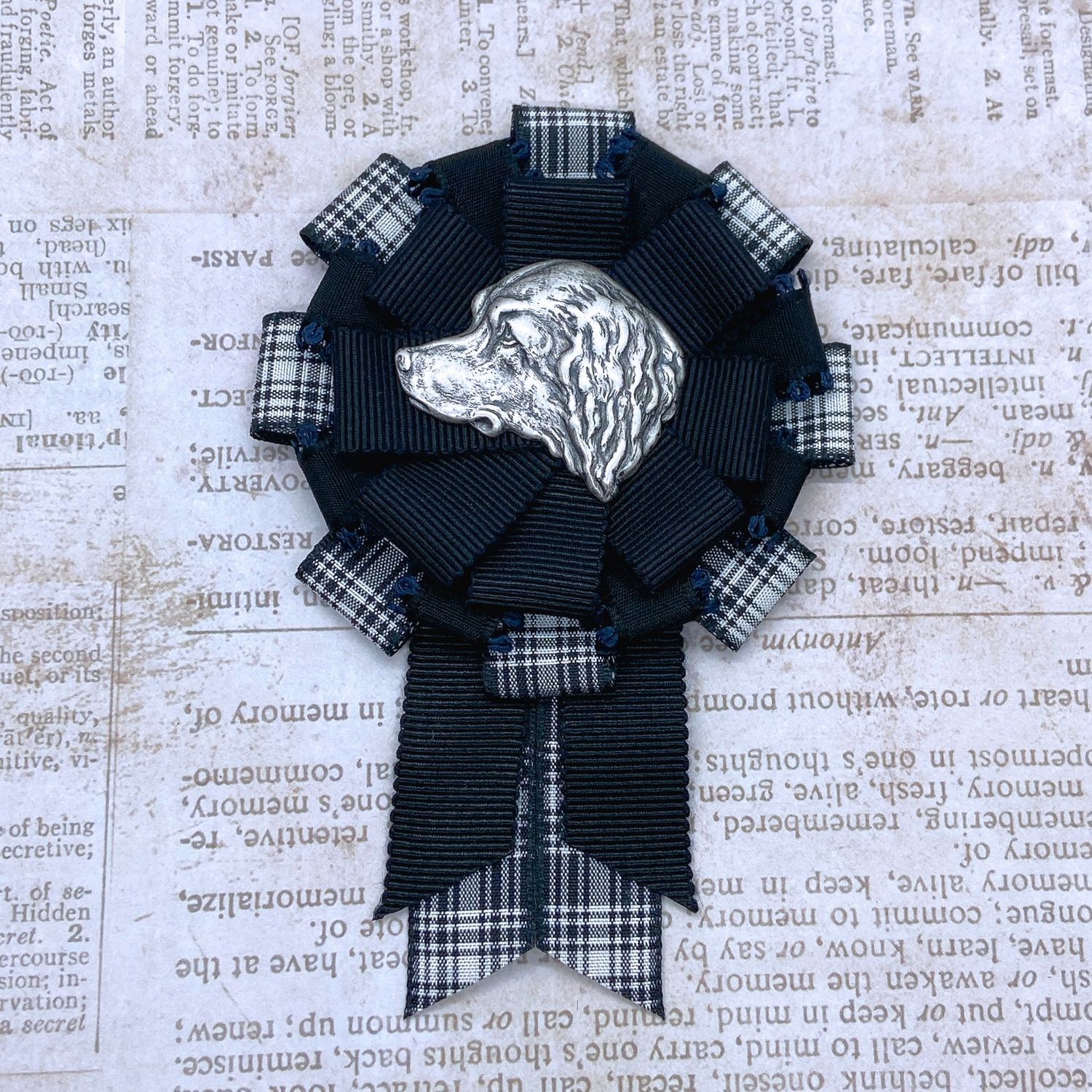 dog MINI rosette