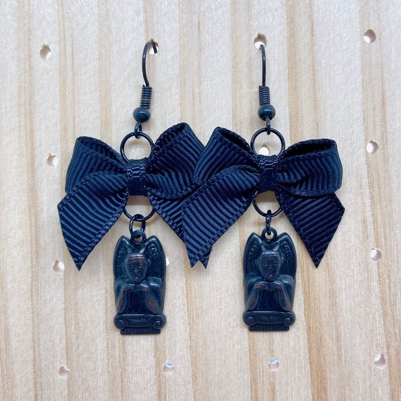 gargoyle earrings