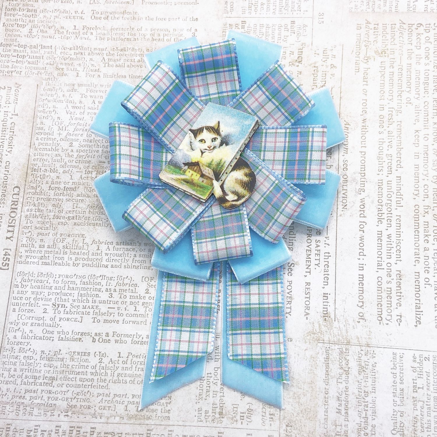 art critic cat rosette