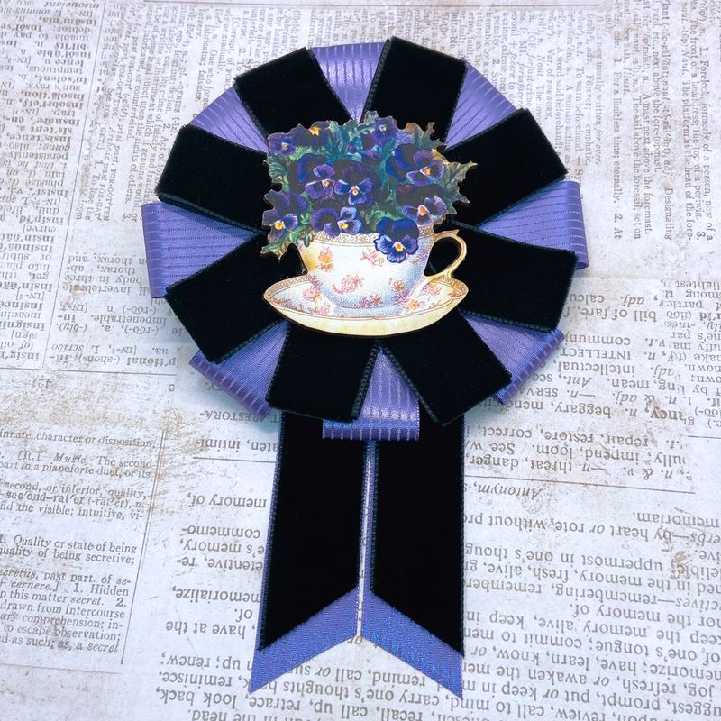 tea bouquet rosette