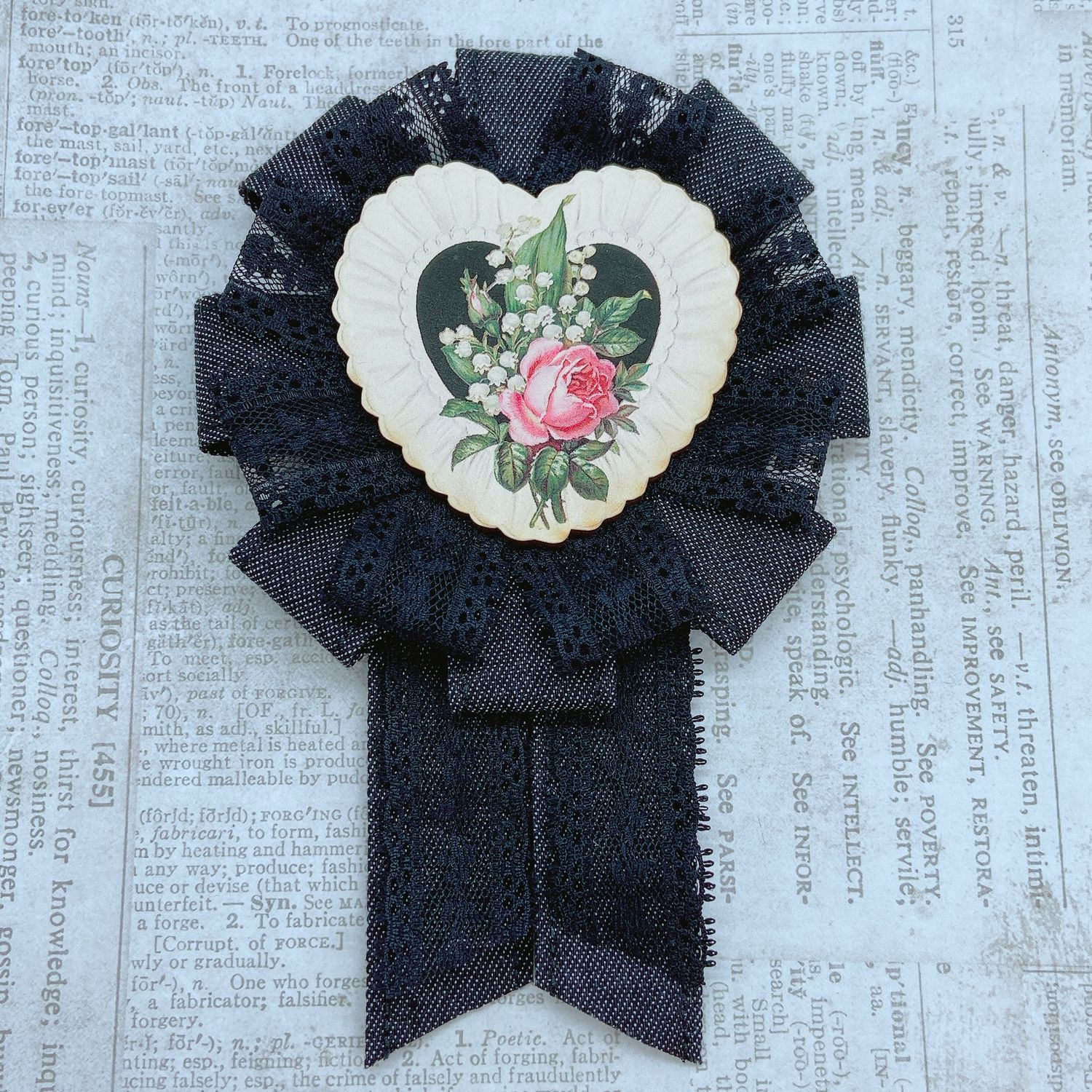 floral heart valentine josette