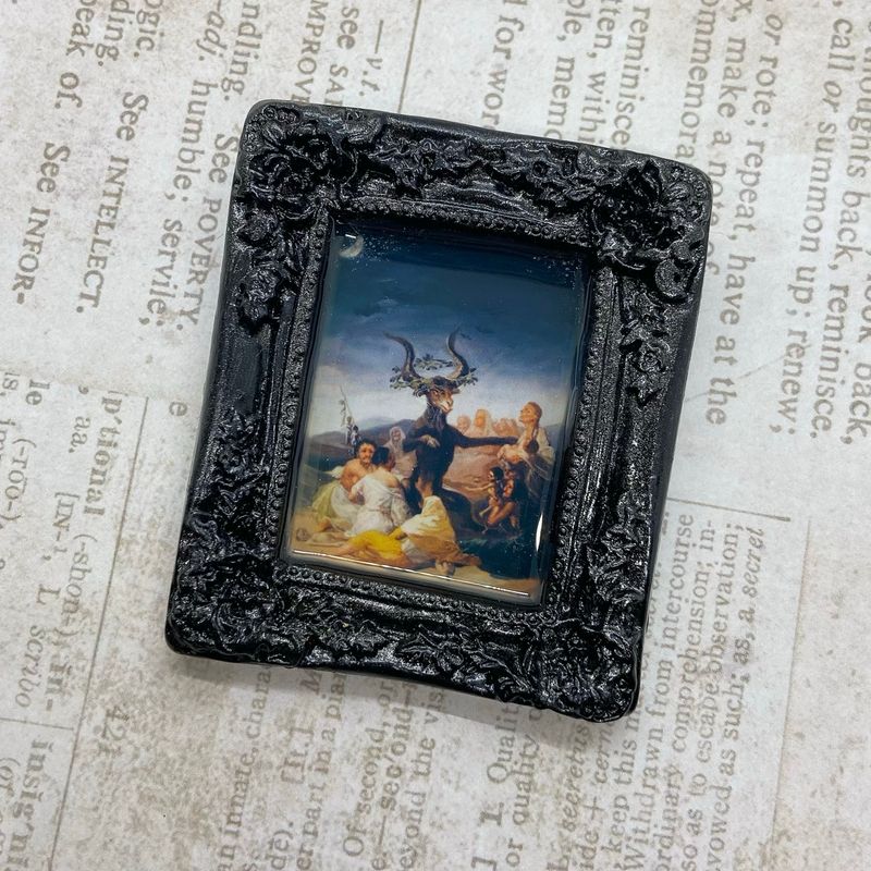 frame brooch (sabbath)