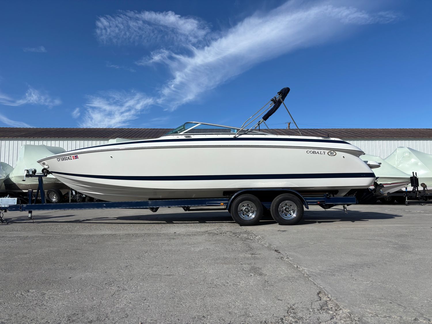 used pre-owned boats wake surf foil buoy lines