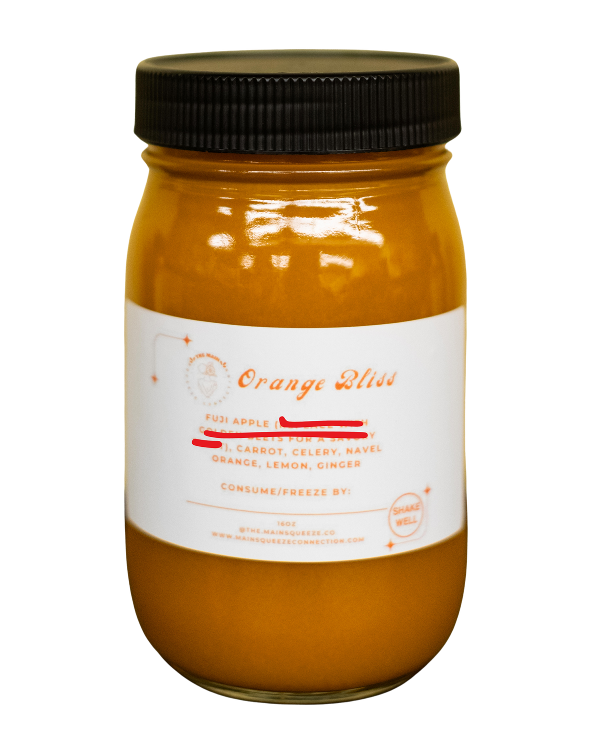 Orange Bliss Apple 16 oz.