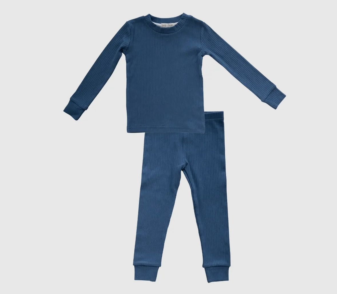 Organic Cotton 2-Piece Set/Ocean Blue