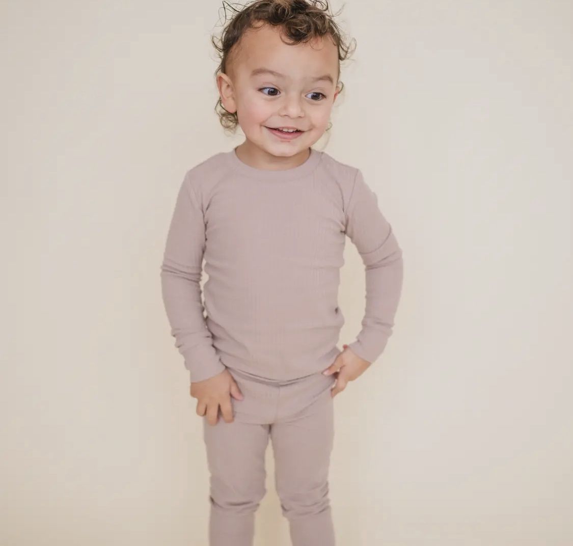 Organic Cotton Lounge Set/Oatmeal