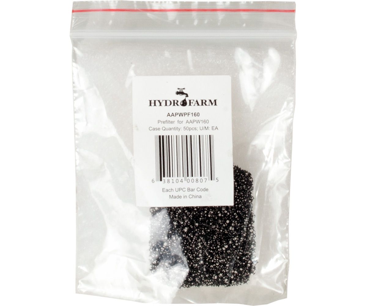 Active Aqua Pre Filter, Size: 160 GPH