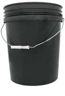 Bucket 5 Gal Black