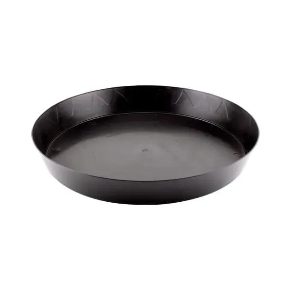 Gro Pro Saucer Black, Size: 6 in
