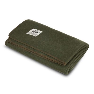 Minus33 Twin Wool Blanket White Mountain Woolen