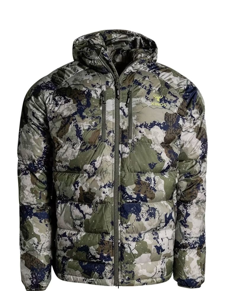 King's Camo XKG Down Hooded Transition Jacket