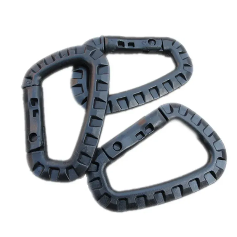 EWO Plastic Carabiner, Color: Black