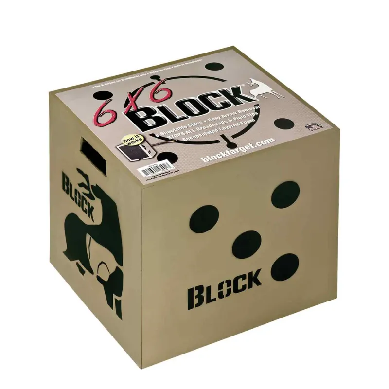 Block 6x6 Target
