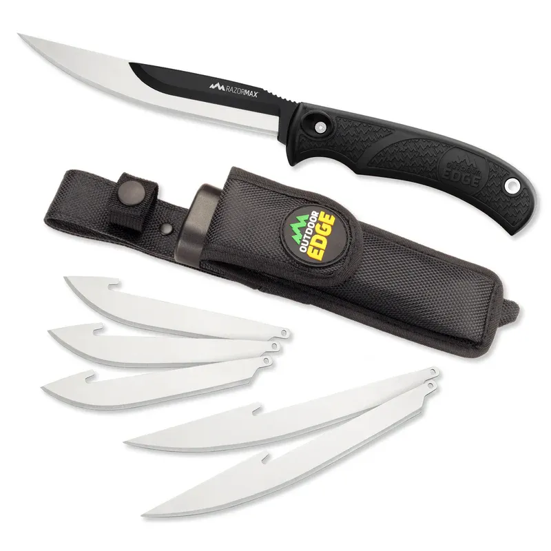Outdoor Edge RAZORMAX (Black, 6-Blades)