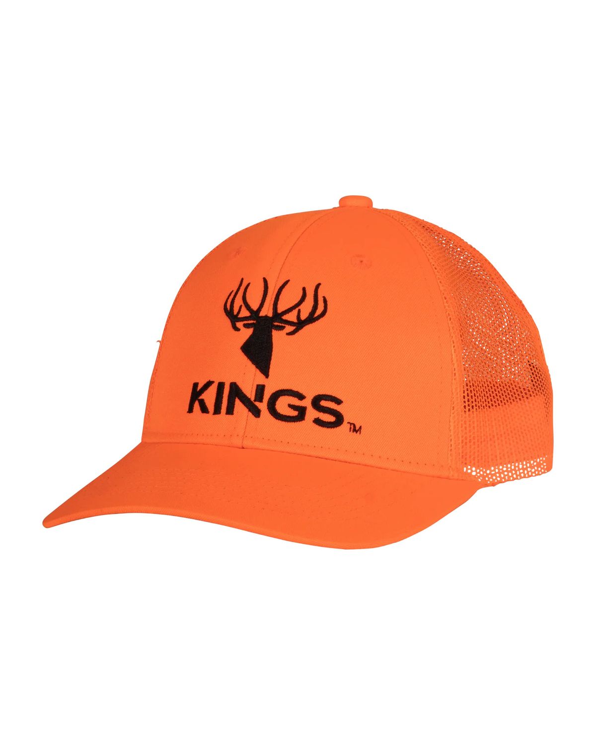 King's Orange Hunter Series Logo Mesh Hat