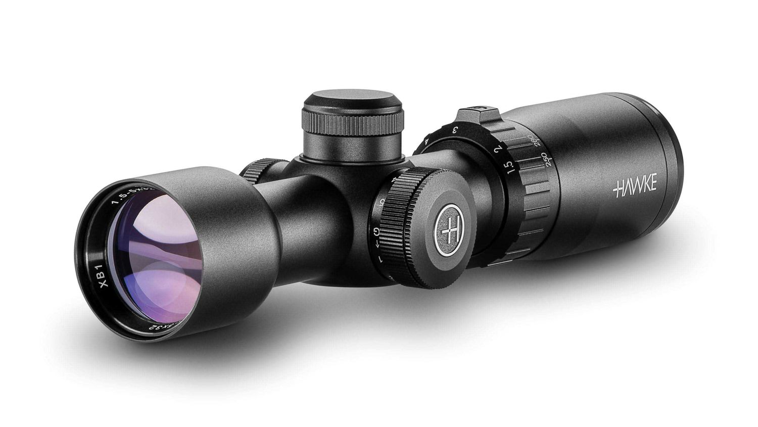 Hawke XB 30 Compact Crossbow Scope 1.5-6x36 250fps-450fps