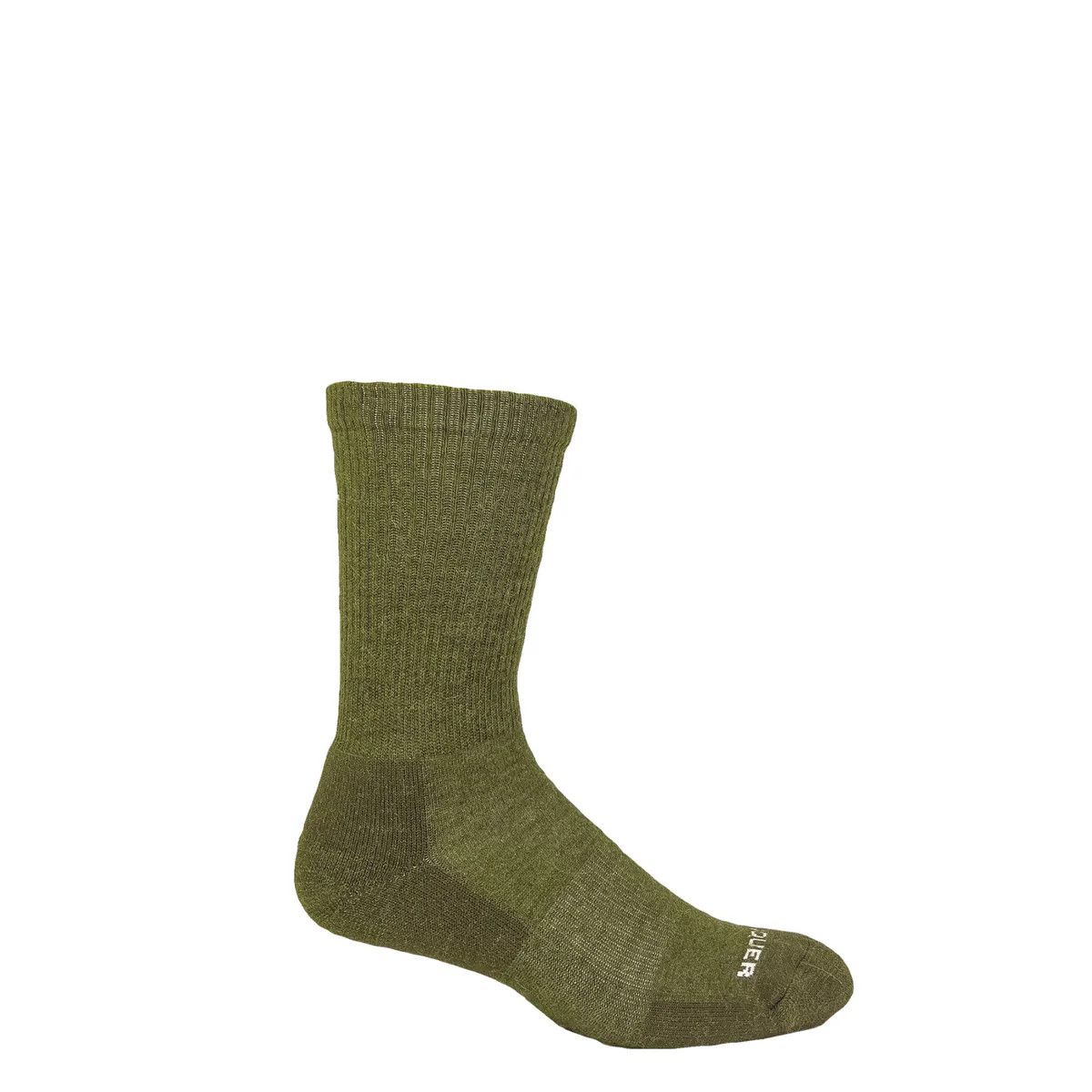 Altera Conquer Lightweight 9" Crew Alpaca Socks, Color: Olive, Size: Medium