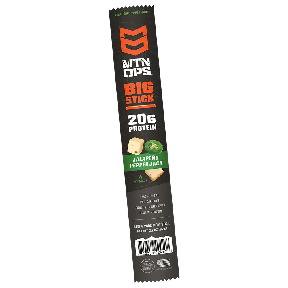Mtn Ops Big Stick, Size: Jalapeno Pepper Jack
