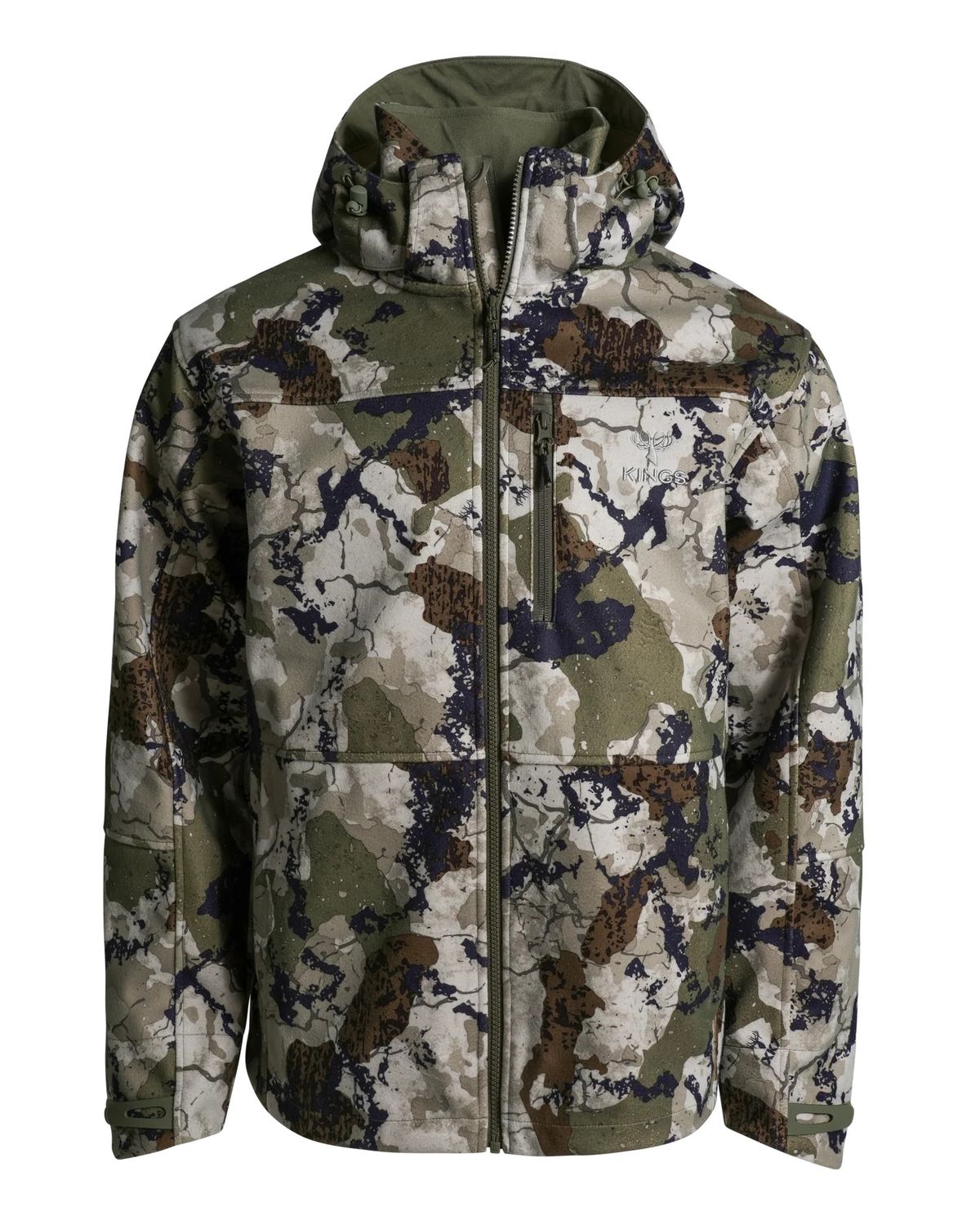 King's Camo Hunter Wind Defender Pro Fleece Jacket.