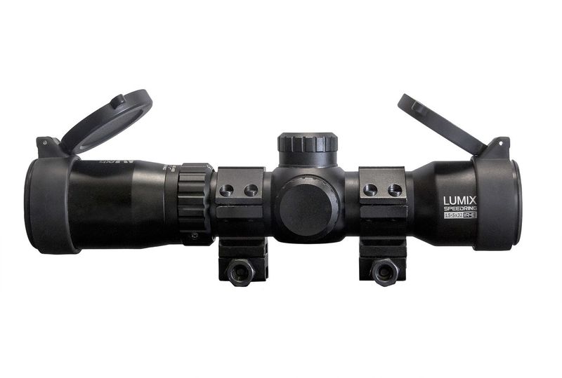 Killer Instinct 1.5-5 x 32 Lumix Speed Ring Crossbow Scope