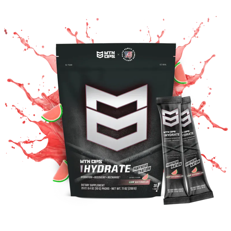 Mtn Ops Hydrate - 20pk Trail Packs
