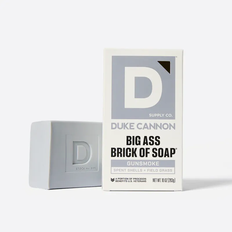 Duke Cannon Big Ass Brick of Soap Gunsmoke