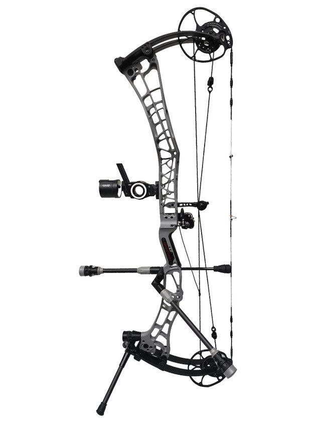 Darton TriTech 33, Color: Stone Grey, Limb Weight: 60-70 lbs, Dexterity: RH
