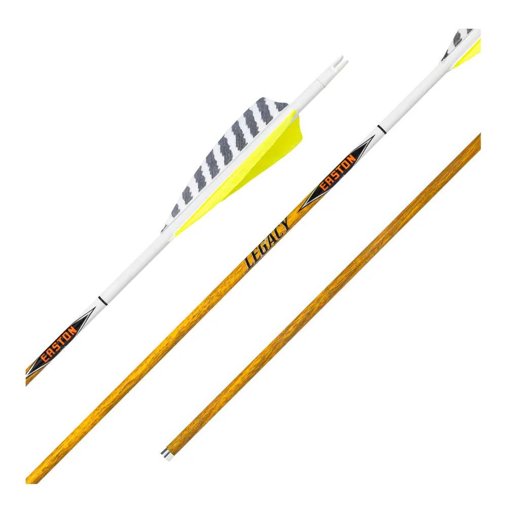 Easton Carbon Legacy Feathers  (6pk)