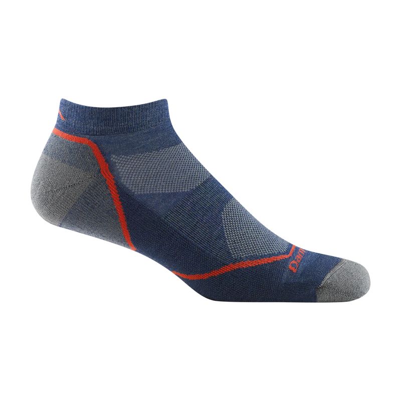 Darn Tough Men's Light Hiker No Show Lightweight Hiking Socks - 1990