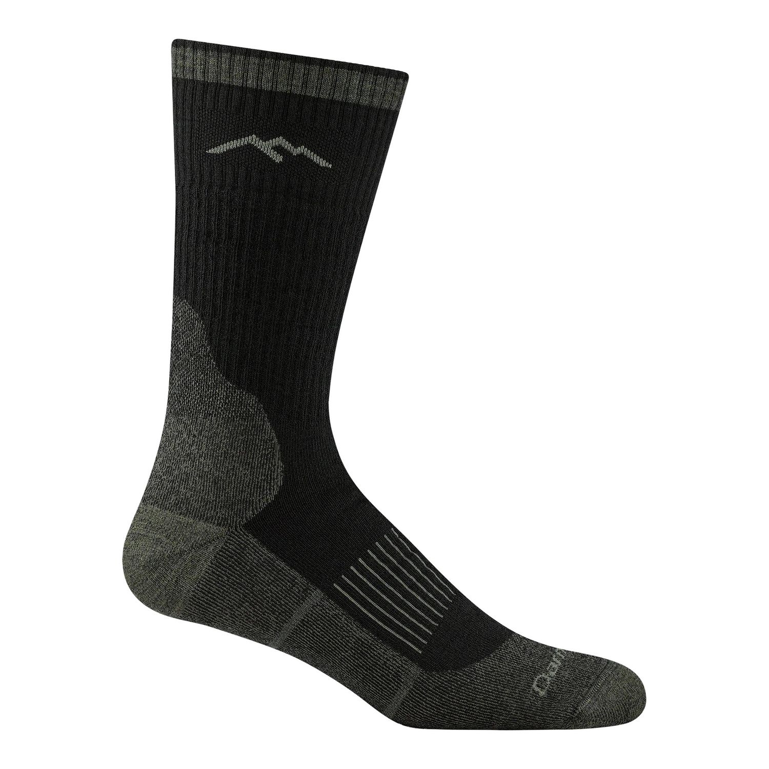 Darn Tough Boot Full Cushion Midweight Hunting Socks - 2012, Color: Charcoal, Size: Medium