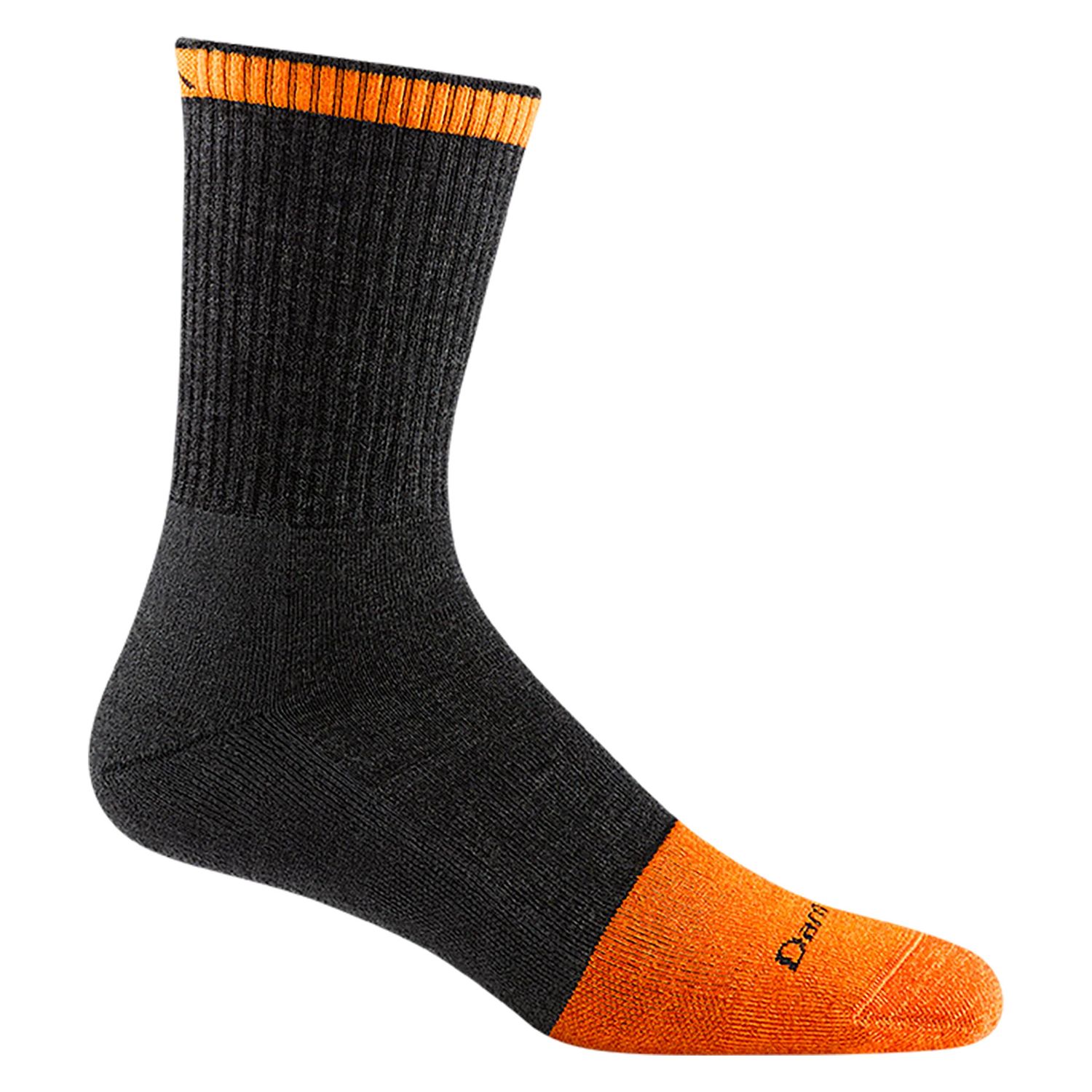 Darn Tough Men's Steely Micro Crew Midweight Work Sock - 2007
