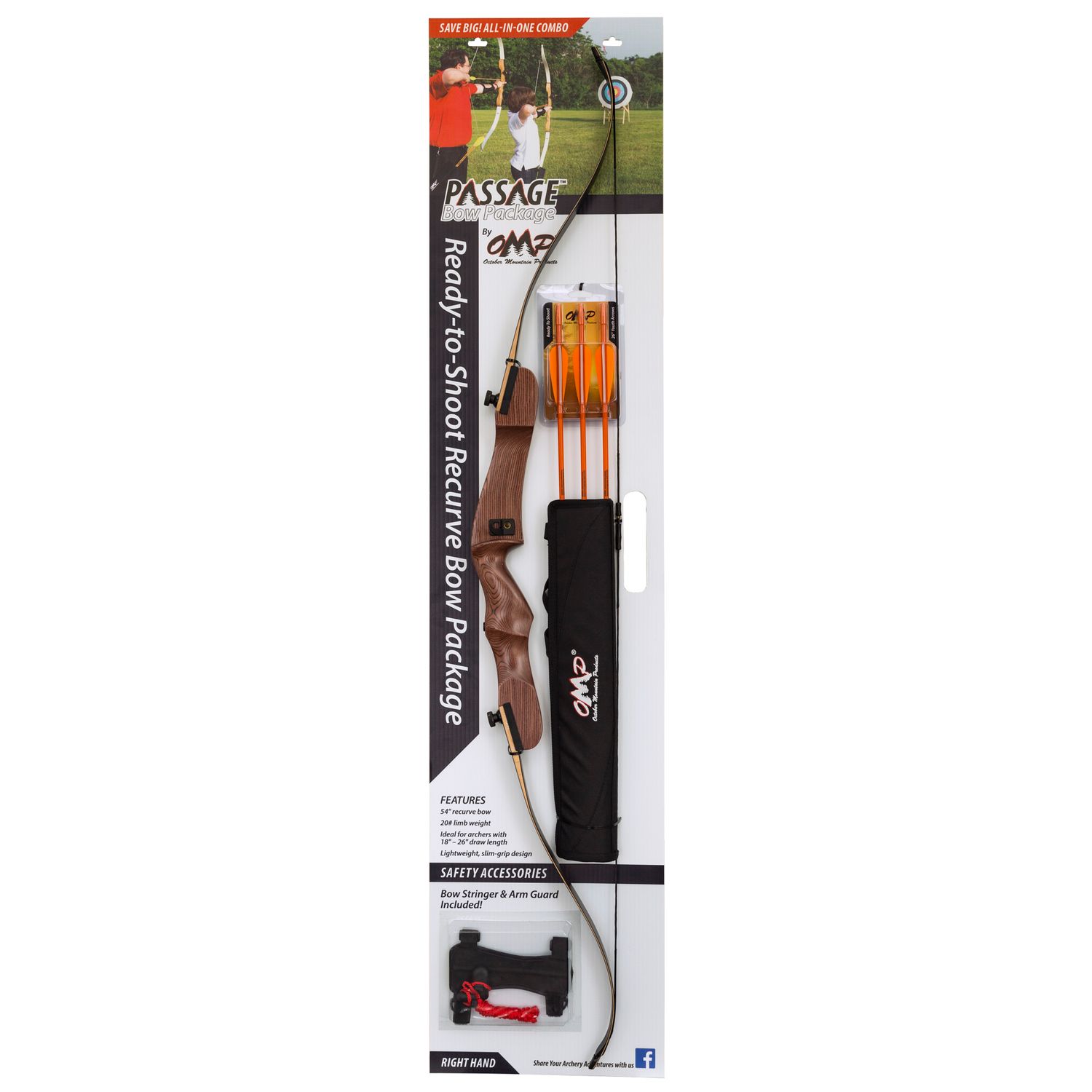 October Mountain Products Passage Package A 20lbs RH