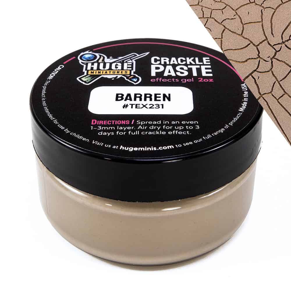 Barren Crackle Paste