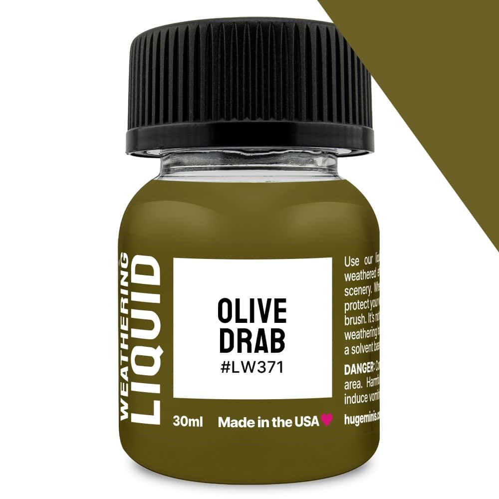 Olive Drab Liquid