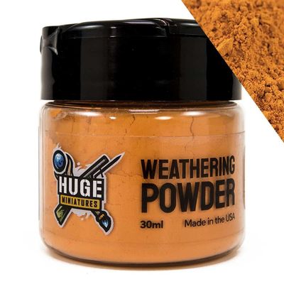 Orange Rust Powder