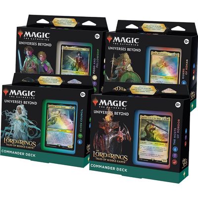 The Lord of the Rings: Tales of Middle-earth: Commander Decks