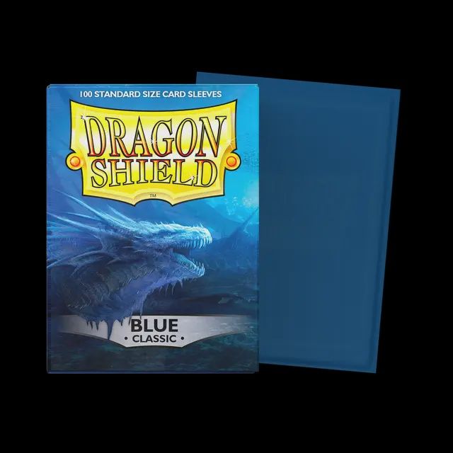 Dragon Shield Sleeves: Classic Blue (Box of 100)