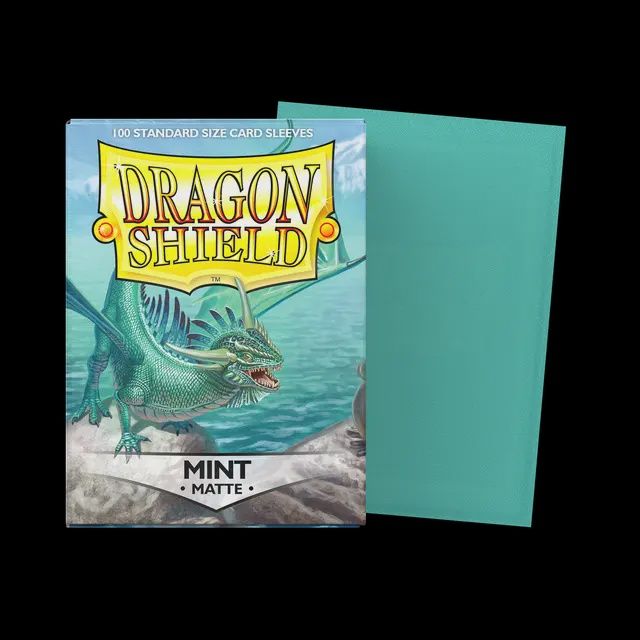 Dragon Shield Sleeves: Matte Mint (Box of 100)